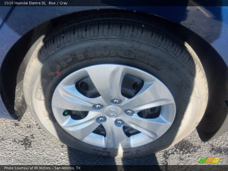 Blue / Gray 2016 Hyundai Elantra SE