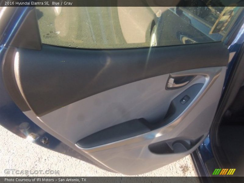 Blue / Gray 2016 Hyundai Elantra SE