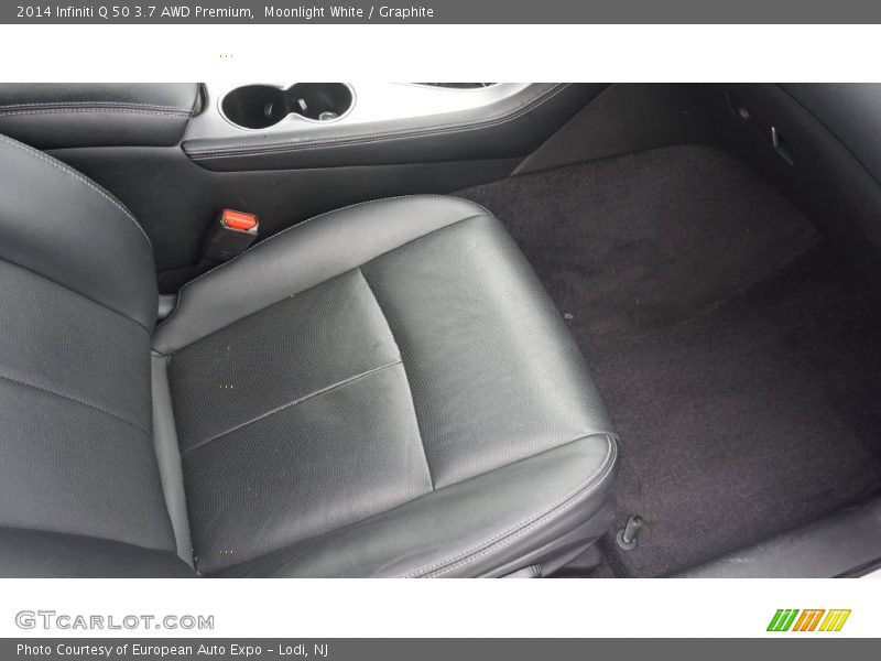 Moonlight White / Graphite 2014 Infiniti Q 50 3.7 AWD Premium