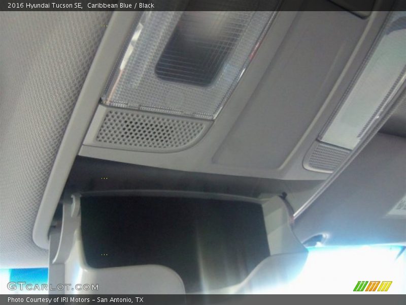 Caribbean Blue / Black 2016 Hyundai Tucson SE