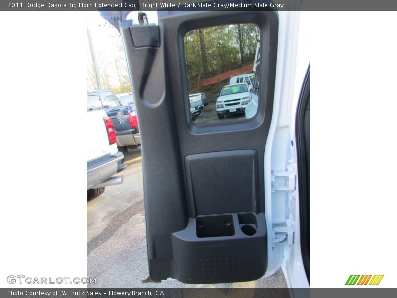 Bright White / Dark Slate Gray/Medium Slate Gray 2011 Dodge Dakota Big Horn Extended Cab