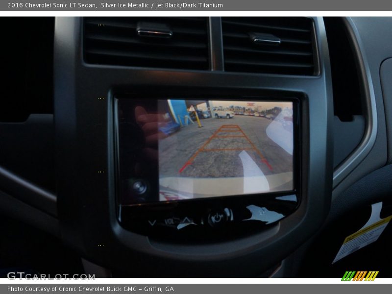 Silver Ice Metallic / Jet Black/Dark Titanium 2016 Chevrolet Sonic LT Sedan