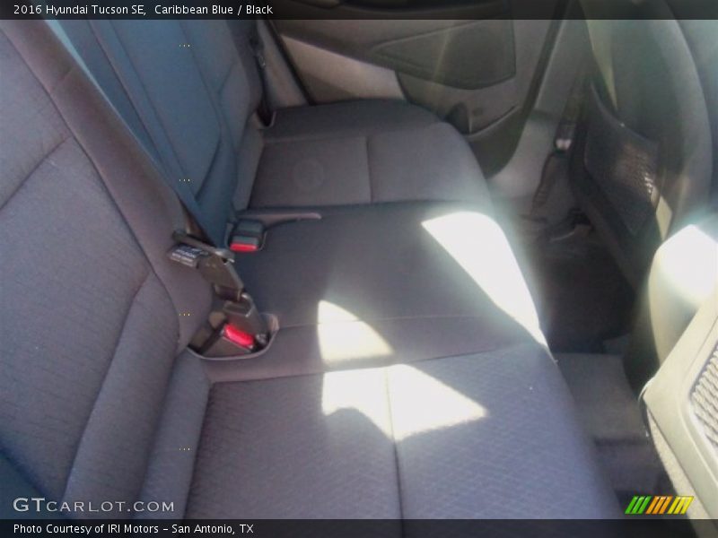 Caribbean Blue / Black 2016 Hyundai Tucson SE