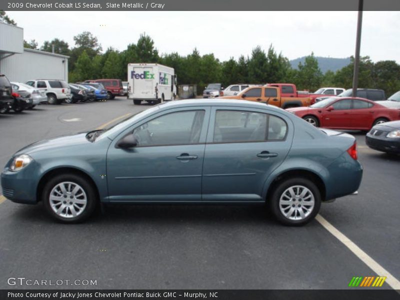 Slate Metallic / Gray 2009 Chevrolet Cobalt LS Sedan