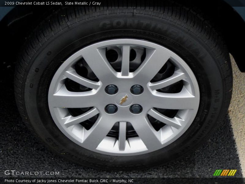 Slate Metallic / Gray 2009 Chevrolet Cobalt LS Sedan