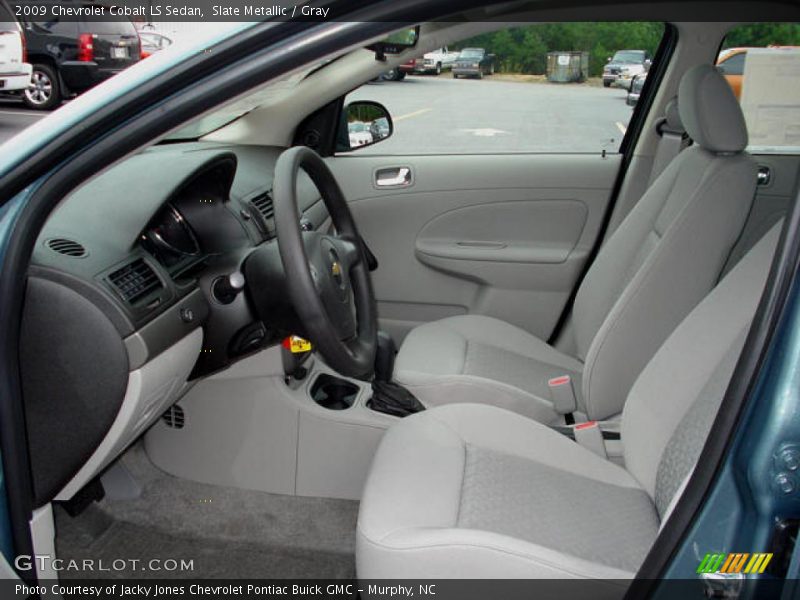 Slate Metallic / Gray 2009 Chevrolet Cobalt LS Sedan