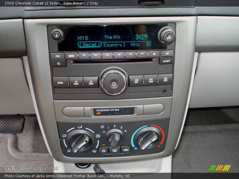 Slate Metallic / Gray 2009 Chevrolet Cobalt LS Sedan