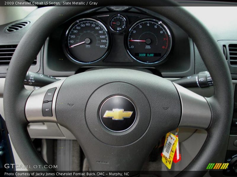 Slate Metallic / Gray 2009 Chevrolet Cobalt LS Sedan