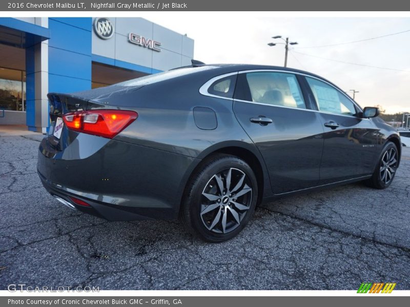 Nightfall Gray Metallic / Jet Black 2016 Chevrolet Malibu LT