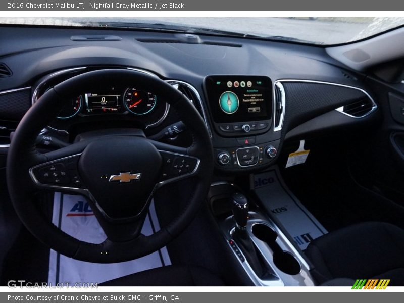 Nightfall Gray Metallic / Jet Black 2016 Chevrolet Malibu LT