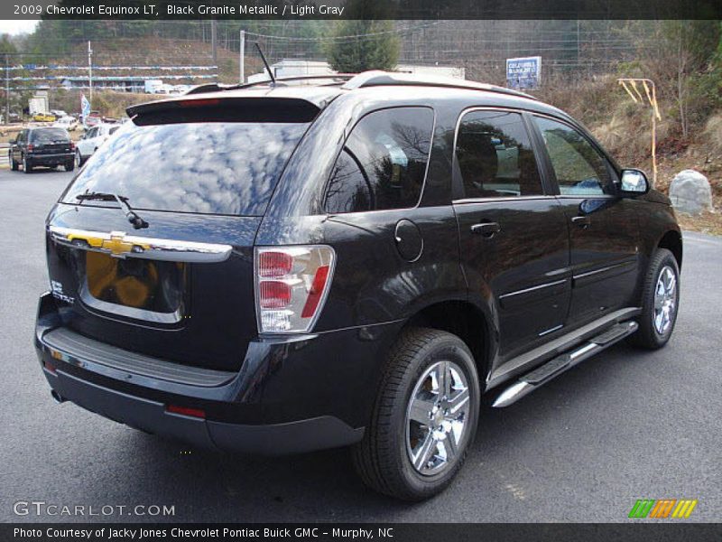 Black Granite Metallic / Light Gray 2009 Chevrolet Equinox LT