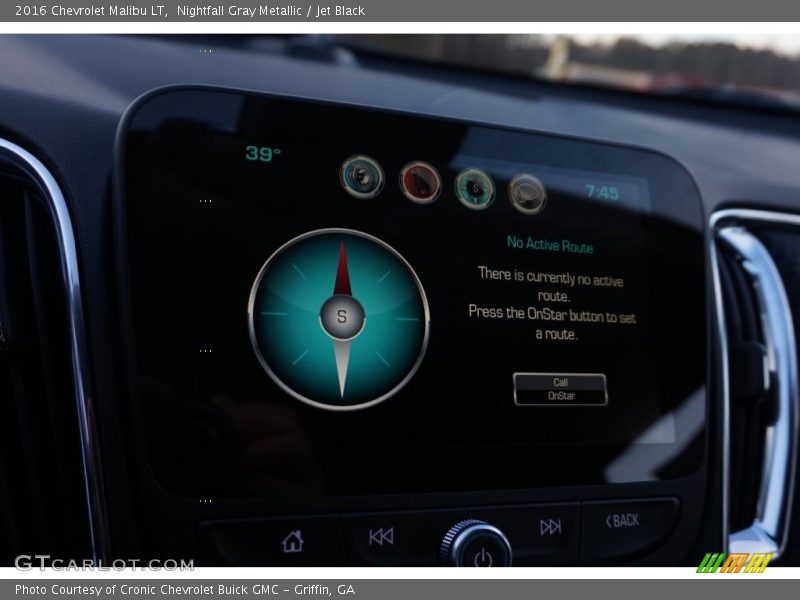 Nightfall Gray Metallic / Jet Black 2016 Chevrolet Malibu LT