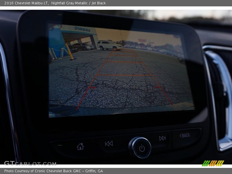 Nightfall Gray Metallic / Jet Black 2016 Chevrolet Malibu LT