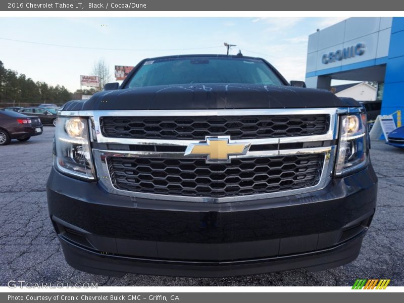 Black / Cocoa/Dune 2016 Chevrolet Tahoe LT