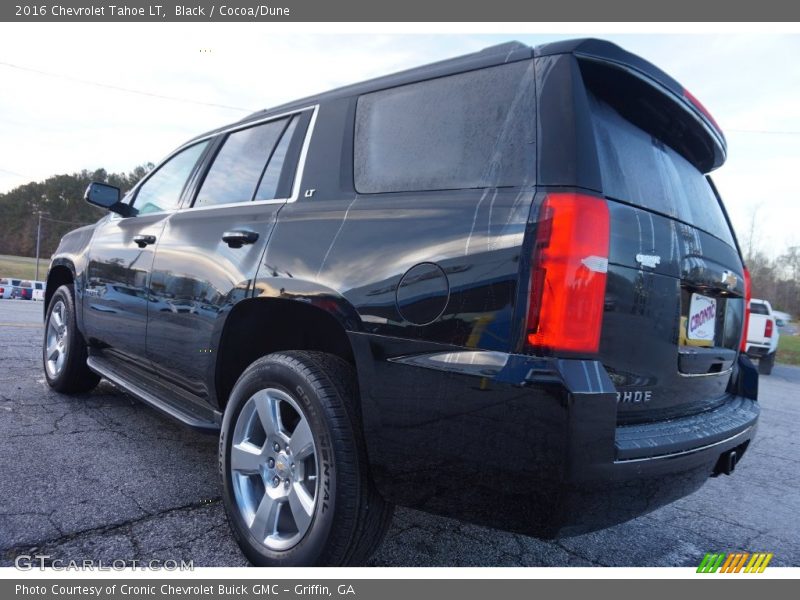 Black / Cocoa/Dune 2016 Chevrolet Tahoe LT