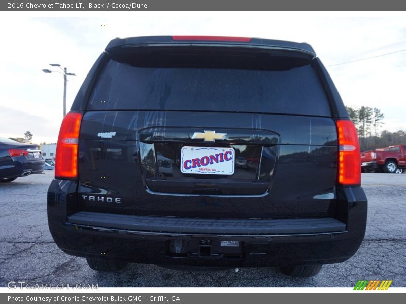 Black / Cocoa/Dune 2016 Chevrolet Tahoe LT