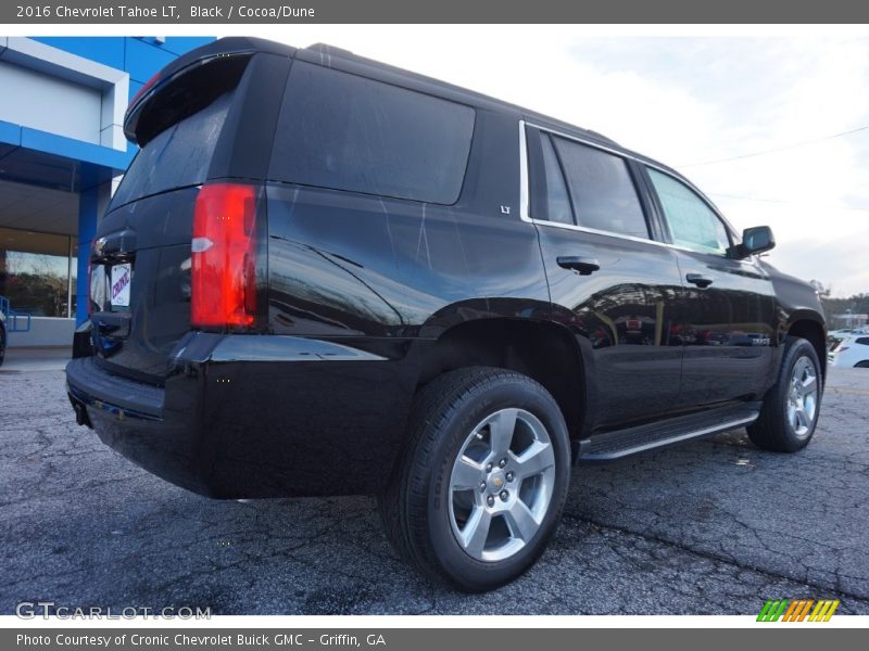 Black / Cocoa/Dune 2016 Chevrolet Tahoe LT