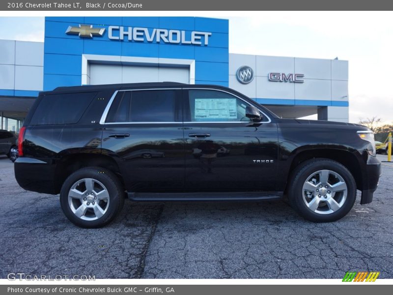 Black / Cocoa/Dune 2016 Chevrolet Tahoe LT