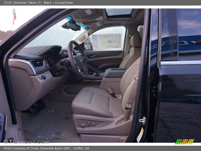 Black / Cocoa/Dune 2016 Chevrolet Tahoe LT