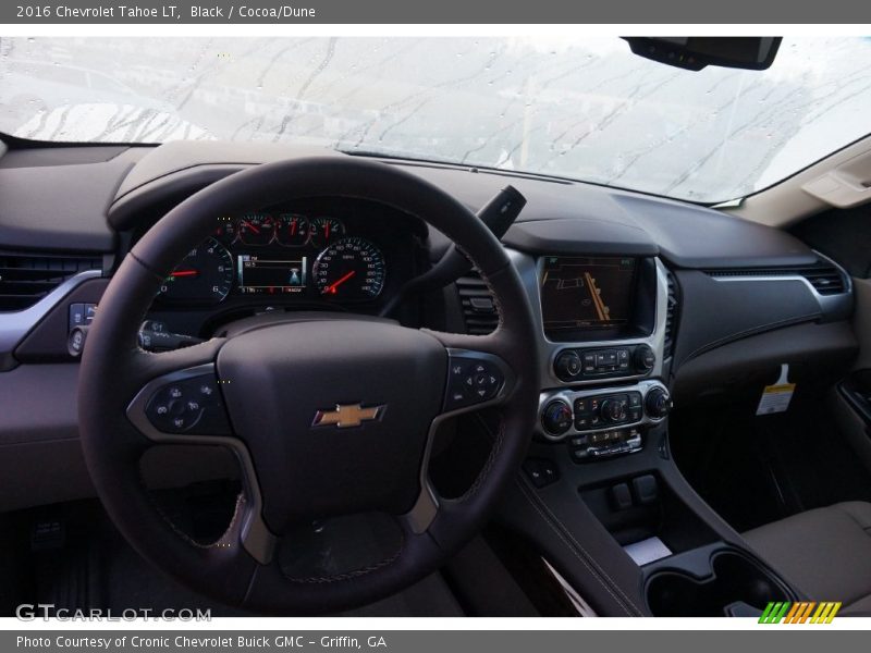 Black / Cocoa/Dune 2016 Chevrolet Tahoe LT