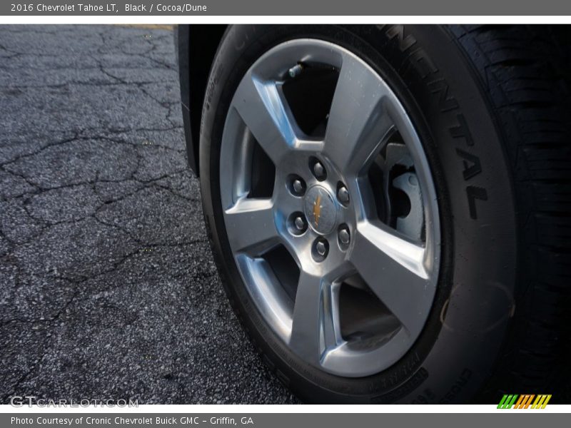 Black / Cocoa/Dune 2016 Chevrolet Tahoe LT