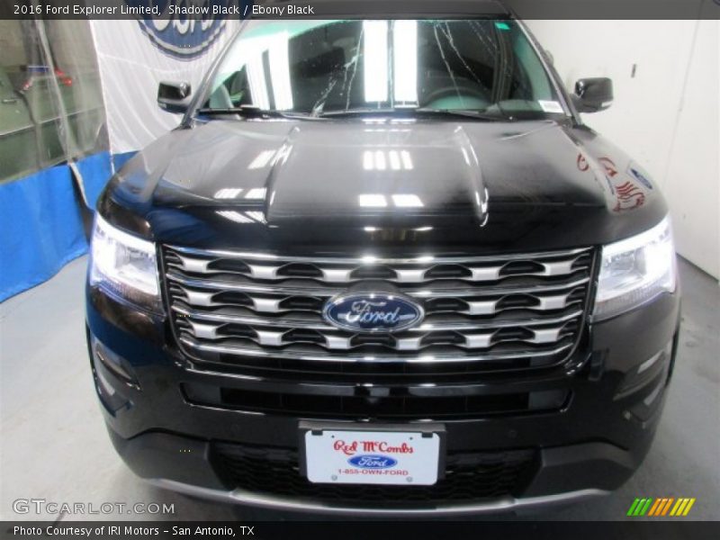 Shadow Black / Ebony Black 2016 Ford Explorer Limited