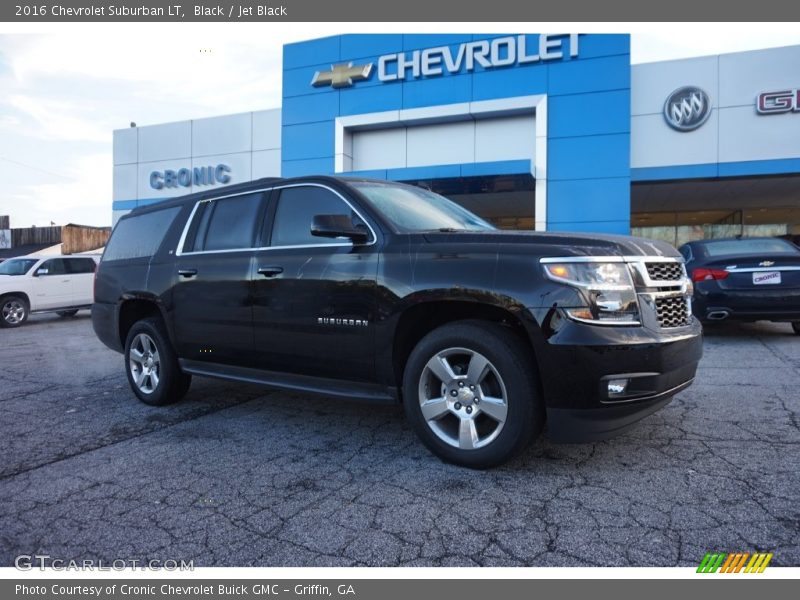 Black / Jet Black 2016 Chevrolet Suburban LT