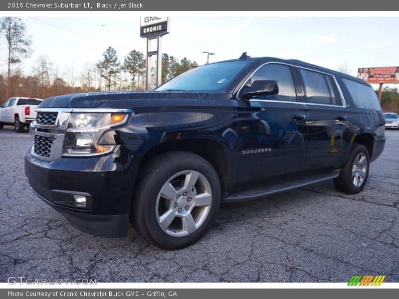 Black / Jet Black 2016 Chevrolet Suburban LT