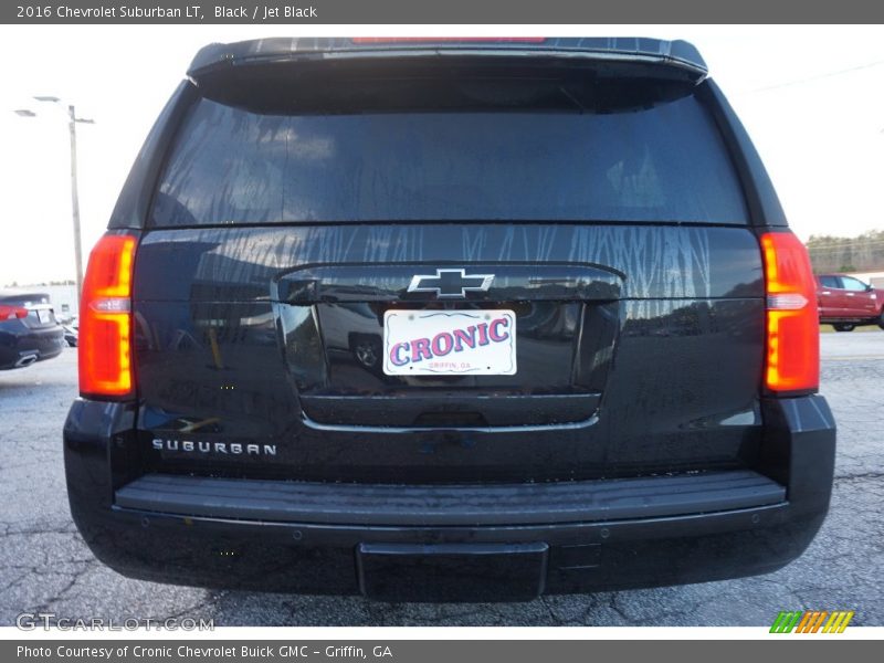 Black / Jet Black 2016 Chevrolet Suburban LT
