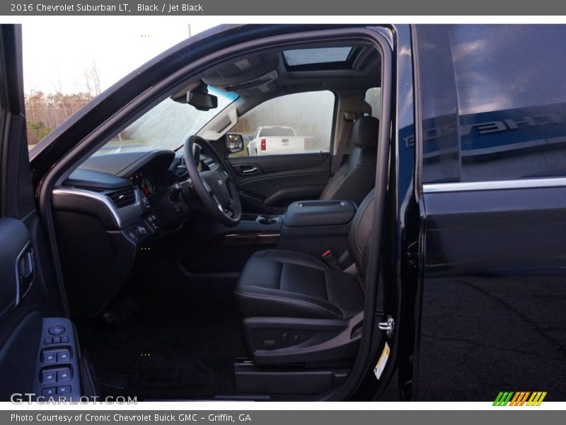  2016 Suburban LT Jet Black Interior