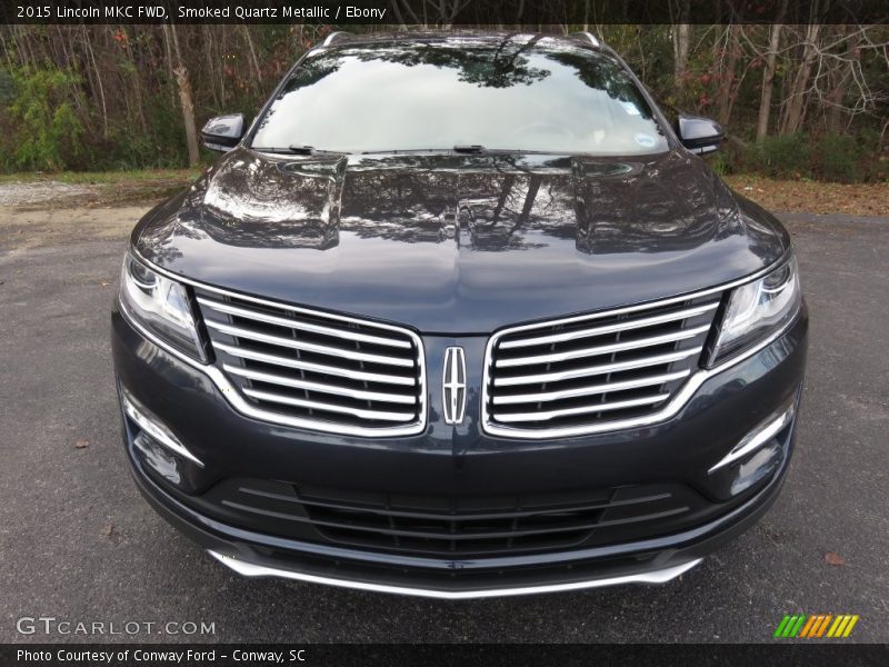 Smoked Quartz Metallic / Ebony 2015 Lincoln MKC FWD