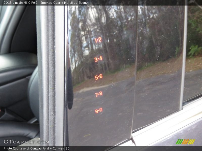 Smoked Quartz Metallic / Ebony 2015 Lincoln MKC FWD