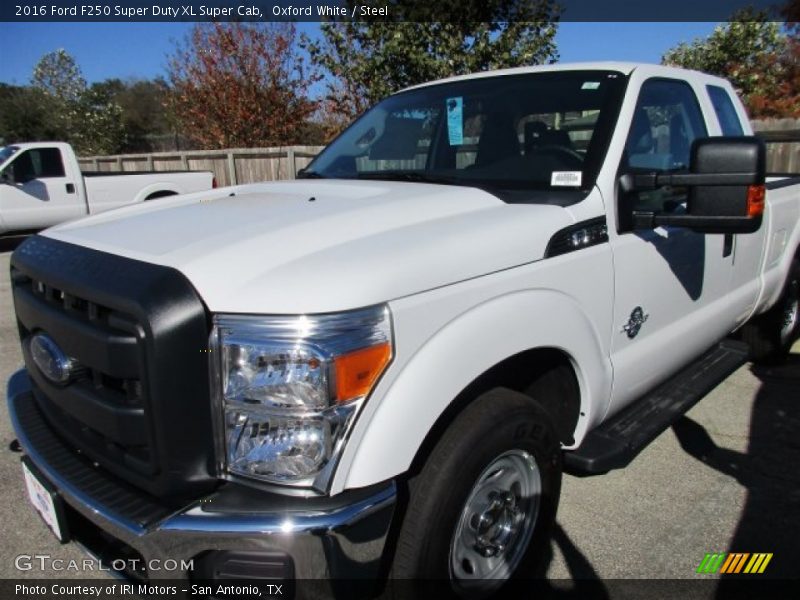 Oxford White / Steel 2016 Ford F250 Super Duty XL Super Cab