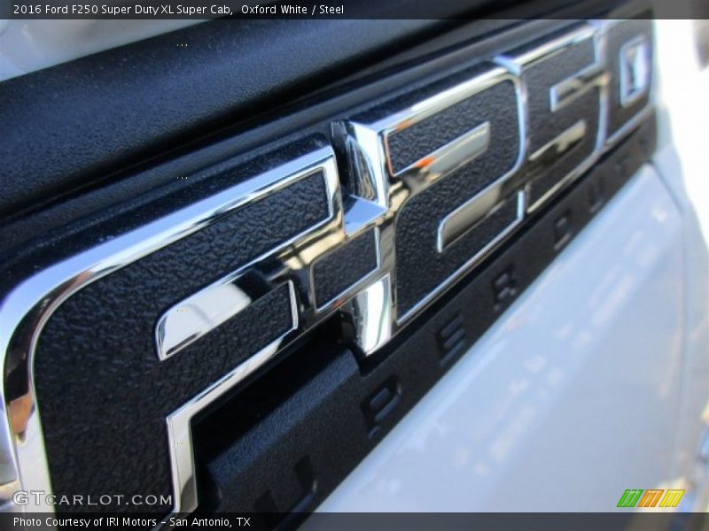 Oxford White / Steel 2016 Ford F250 Super Duty XL Super Cab