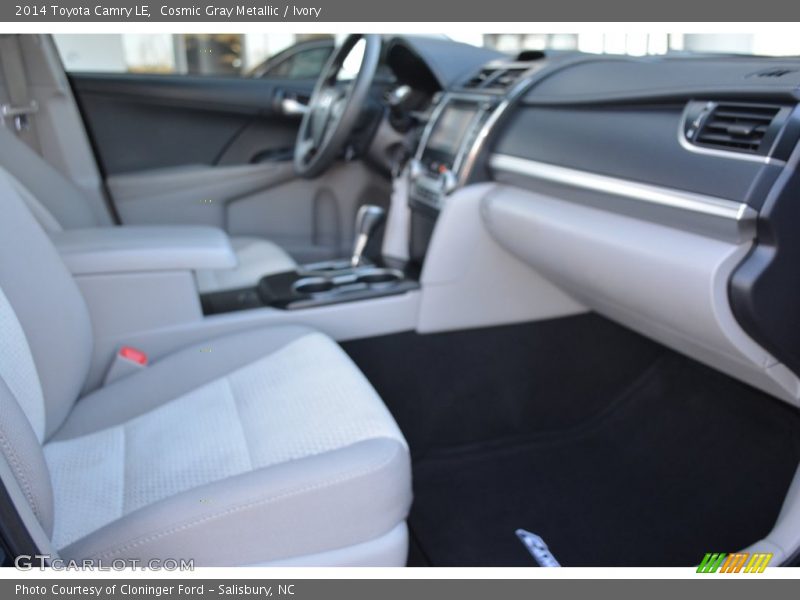 Cosmic Gray Metallic / Ivory 2014 Toyota Camry LE