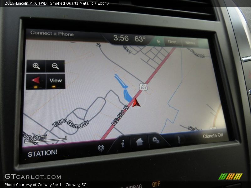 Smoked Quartz Metallic / Ebony 2015 Lincoln MKC FWD