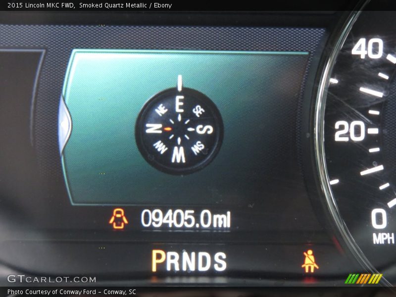 Smoked Quartz Metallic / Ebony 2015 Lincoln MKC FWD