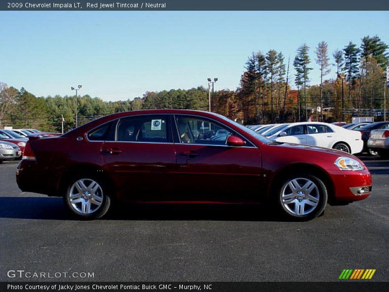 Red Jewel Tintcoat / Neutral 2009 Chevrolet Impala LT