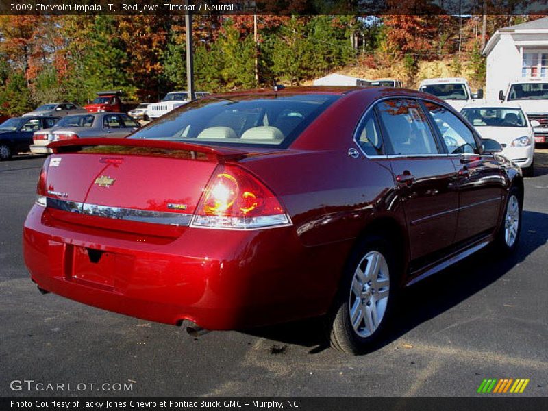 Red Jewel Tintcoat / Neutral 2009 Chevrolet Impala LT