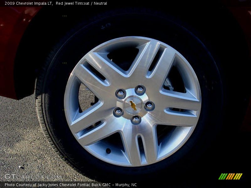 Red Jewel Tintcoat / Neutral 2009 Chevrolet Impala LT