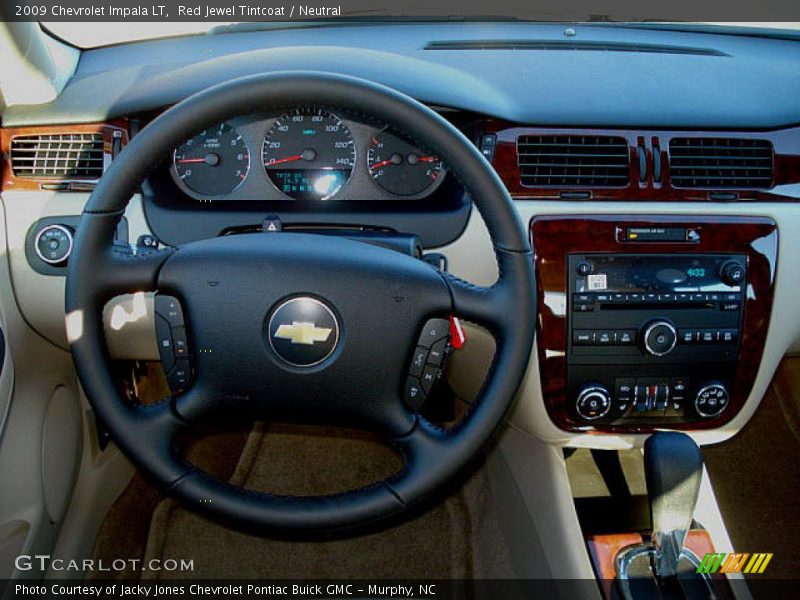 Red Jewel Tintcoat / Neutral 2009 Chevrolet Impala LT