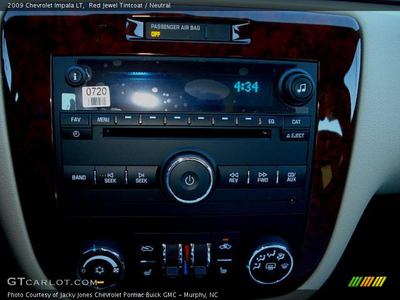 Red Jewel Tintcoat / Neutral 2009 Chevrolet Impala LT