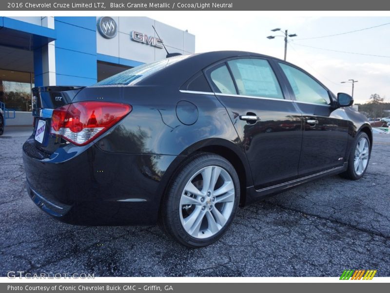 Black Granite Metallic / Cocoa/Light Neutral 2016 Chevrolet Cruze Limited LTZ
