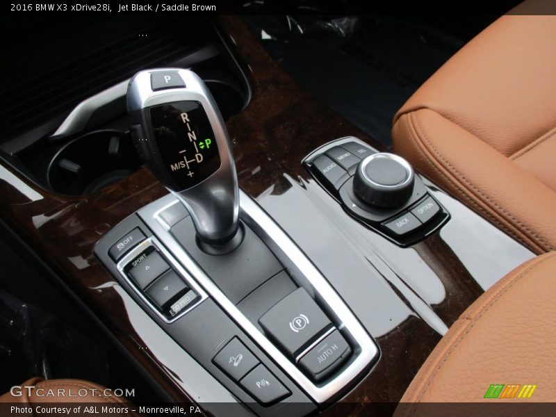 Jet Black / Saddle Brown 2016 BMW X3 xDrive28i