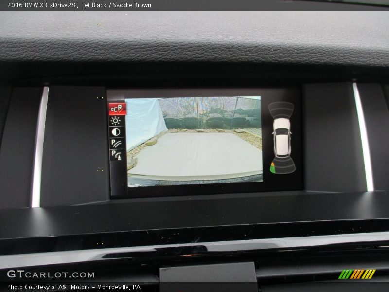 Jet Black / Saddle Brown 2016 BMW X3 xDrive28i