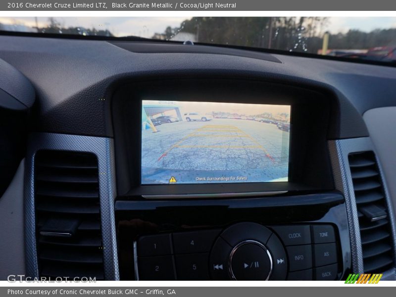 Black Granite Metallic / Cocoa/Light Neutral 2016 Chevrolet Cruze Limited LTZ