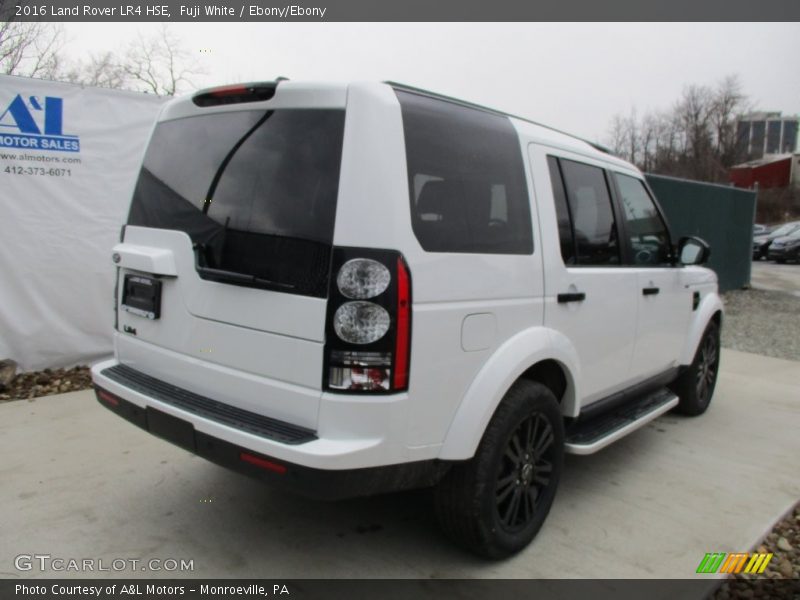 Fuji White / Ebony/Ebony 2016 Land Rover LR4 HSE