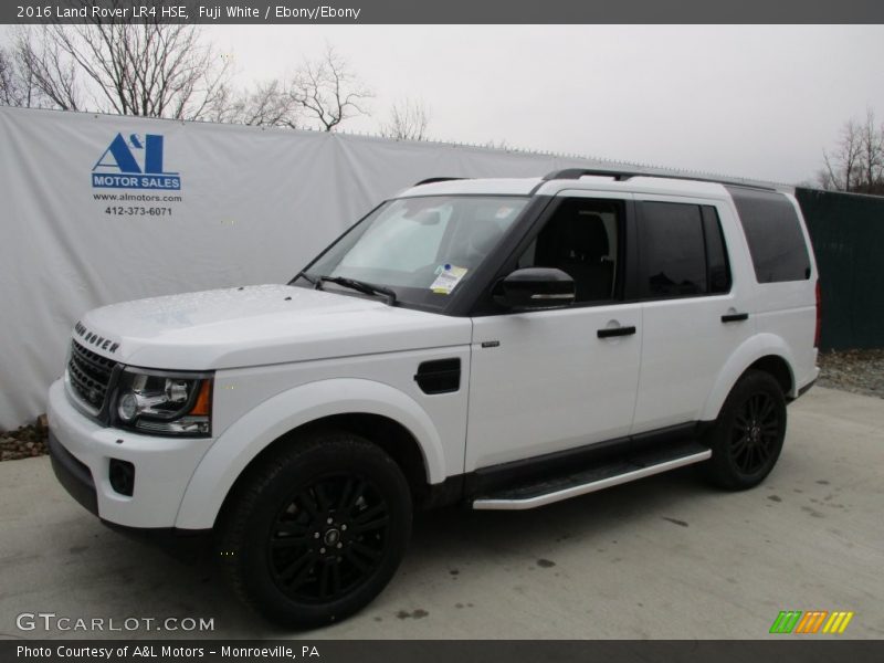 Fuji White / Ebony/Ebony 2016 Land Rover LR4 HSE