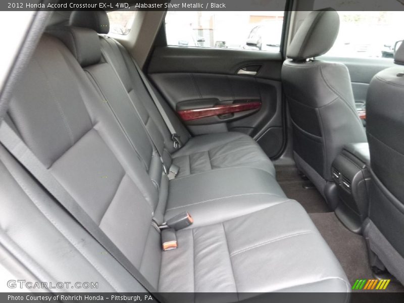 Alabaster Silver Metallic / Black 2012 Honda Accord Crosstour EX-L 4WD