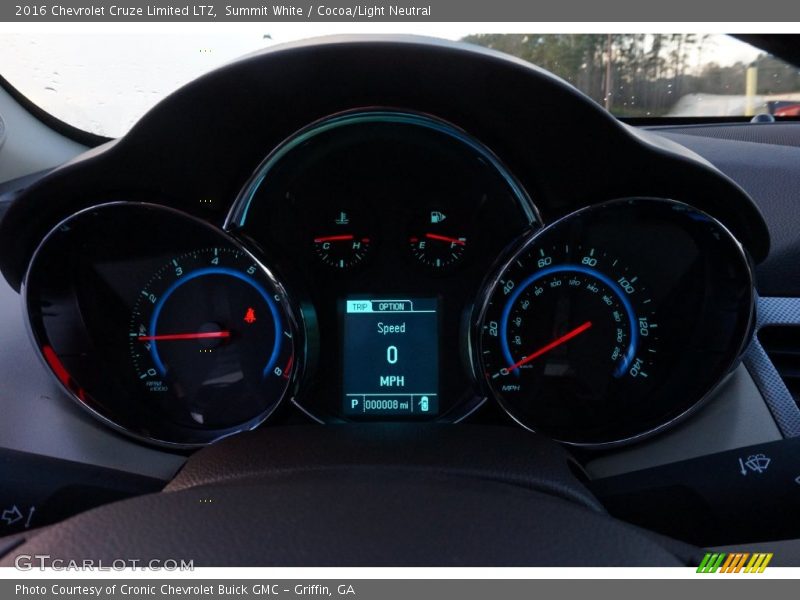 Summit White / Cocoa/Light Neutral 2016 Chevrolet Cruze Limited LTZ
